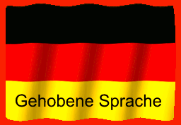 Gehobene Sprache